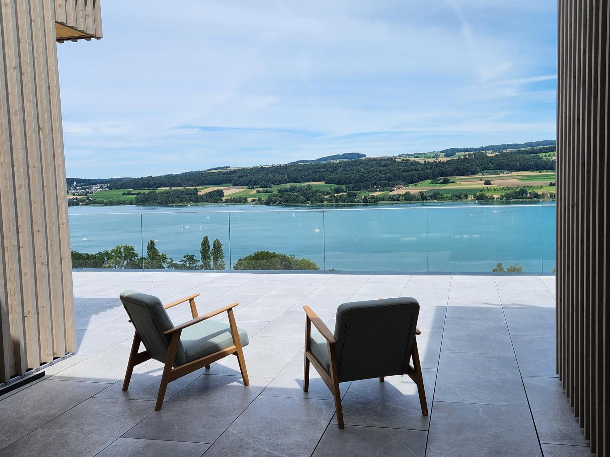 Lakeview Guest Rooms With Huge Rooftop Terrace Beinwil Luaran gambar