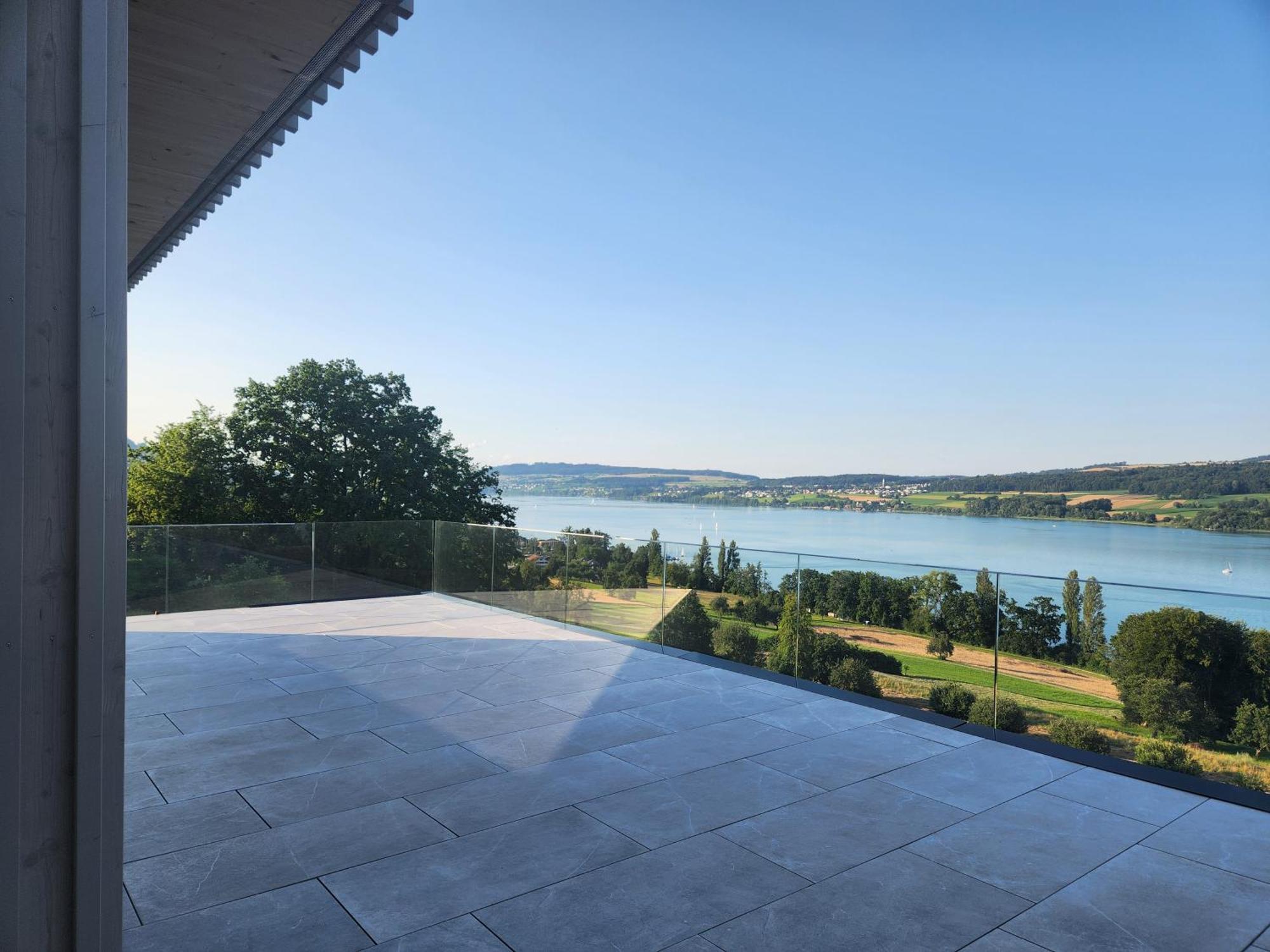 Lakeview Guest Rooms With Huge Rooftop Terrace Beinwil Luaran gambar